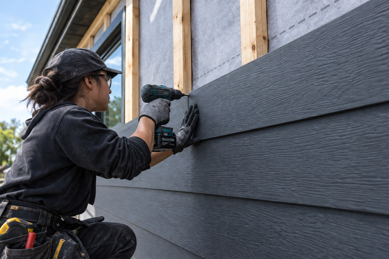 Exterior Cladding Installation