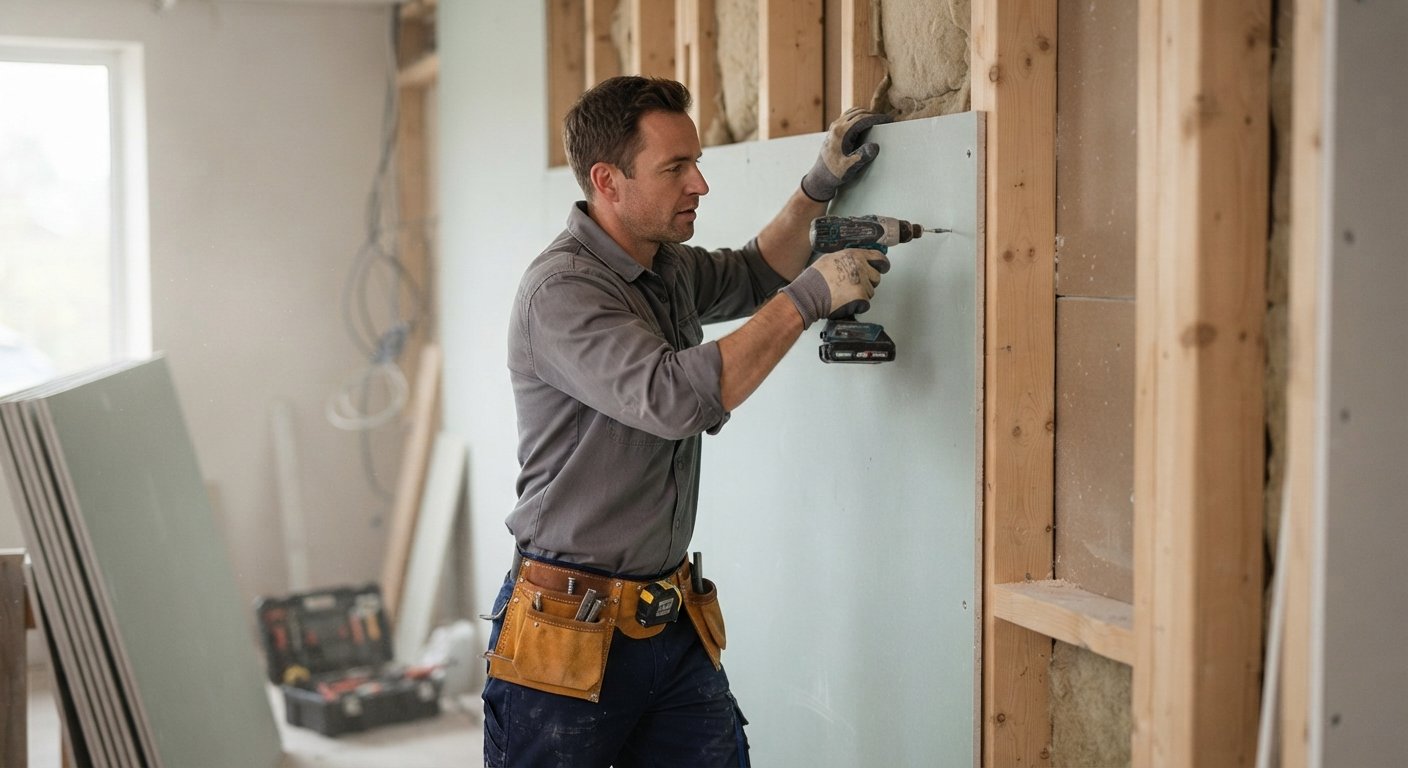 Lining Installation and Plasterboard