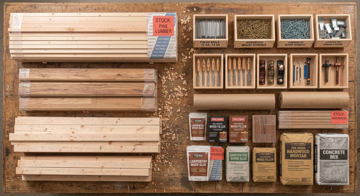 Construction Materials, Fasteners and Fixings