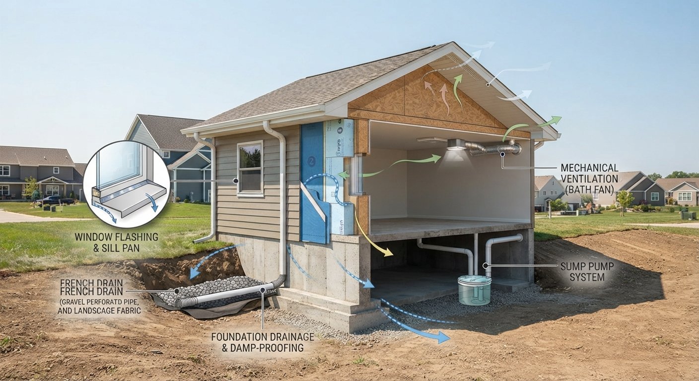 Moisture Management, Sarking and Flashing